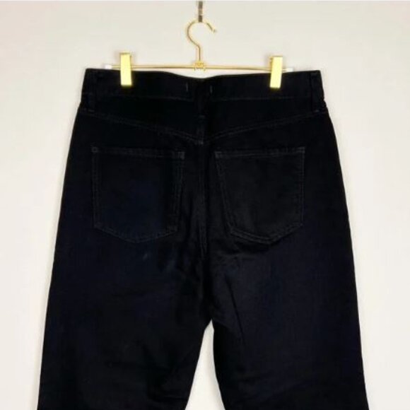 Express Straight Ankle Front High Waisted Ripped Jeans - Picture 10 of 13